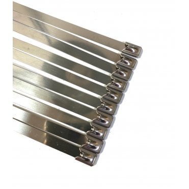 Stainless Steel  SS304 Cable Ties - High Quality Metal- 7.9mm wide