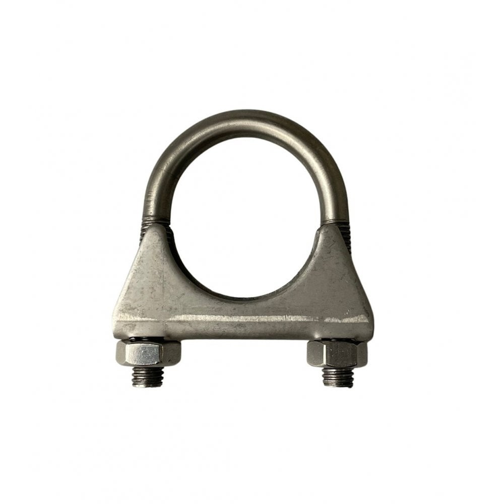 Universal 83mm (3.25") Heavy Duty Exhaust U-Bolt Clamp – M8 Bolts & Nuts, Stainless? All Models