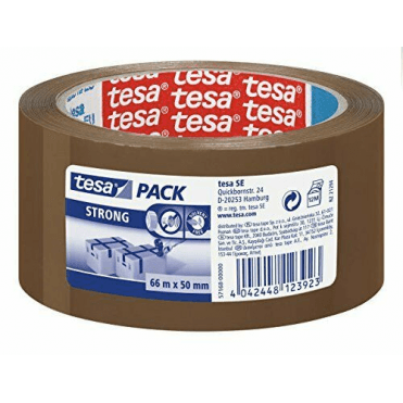 Strong PP Packaging Tape, Brown, 50mm x 66M