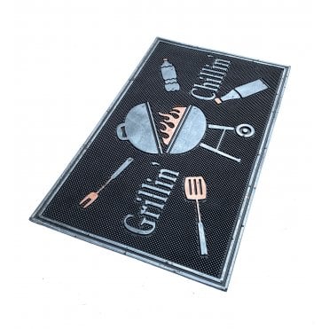 Stylish Shoe Scraper Doormat Indoor Outdoor Floor Mat Entrance Rug (4) 45cmx75cm