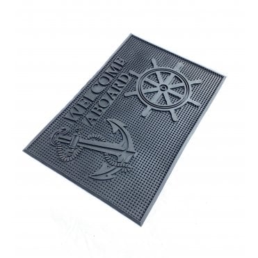 Stylish Shoe Scraper Doormat Indoor Outdoor Floor Mat Entrance Rug (7) 40cmx60cm