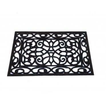 Stylish Tahoe Pin Rubber backed door mat 45x75 cm Indoor Outdoor