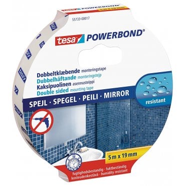 tesa Powerbond® MIRROR tape 5m x 19mm