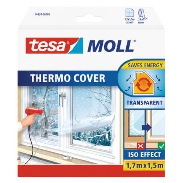 Thermocover Insulating Film for Windows Transparent 1.7 m x 1.5 m (Max)