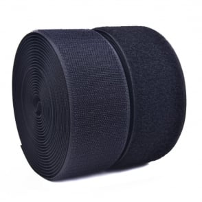 VELCRO® Brand Basic Sew On Hook & Loop Tape Black 