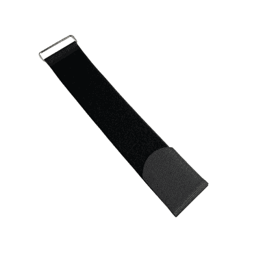 VELCRO® Brand Black Hook and Loop Nylon Strap With Metal Buckle, 50mm Wide