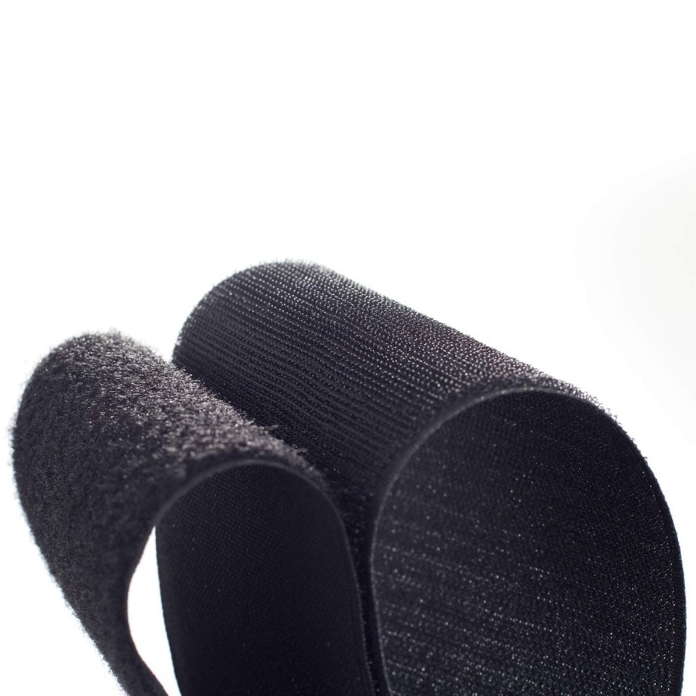 Ruban Auto-agrippant Alfatex® Velcro 20 Mm - Lot 1 M Avec Crochet Et Boucle - Couture Facile, Résistance à L'usure (10 000 Cycles)