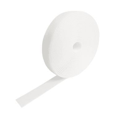 VELCRO® ONE-WRAP® Brand White 20mm Wide Back to Back Tape