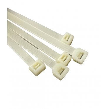 On1shelf Heavy Duty Cable Ties 12mm Wide – Extra Strong Nylon PA66 Zip Ties, 290mm, 650mm & 1000mm, Black or Natural White