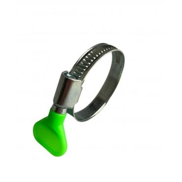 W1 ThumbScrew / Wing Hose Pipe Clips - Zinc Plated Steel Clamp 9mm Bandwidth